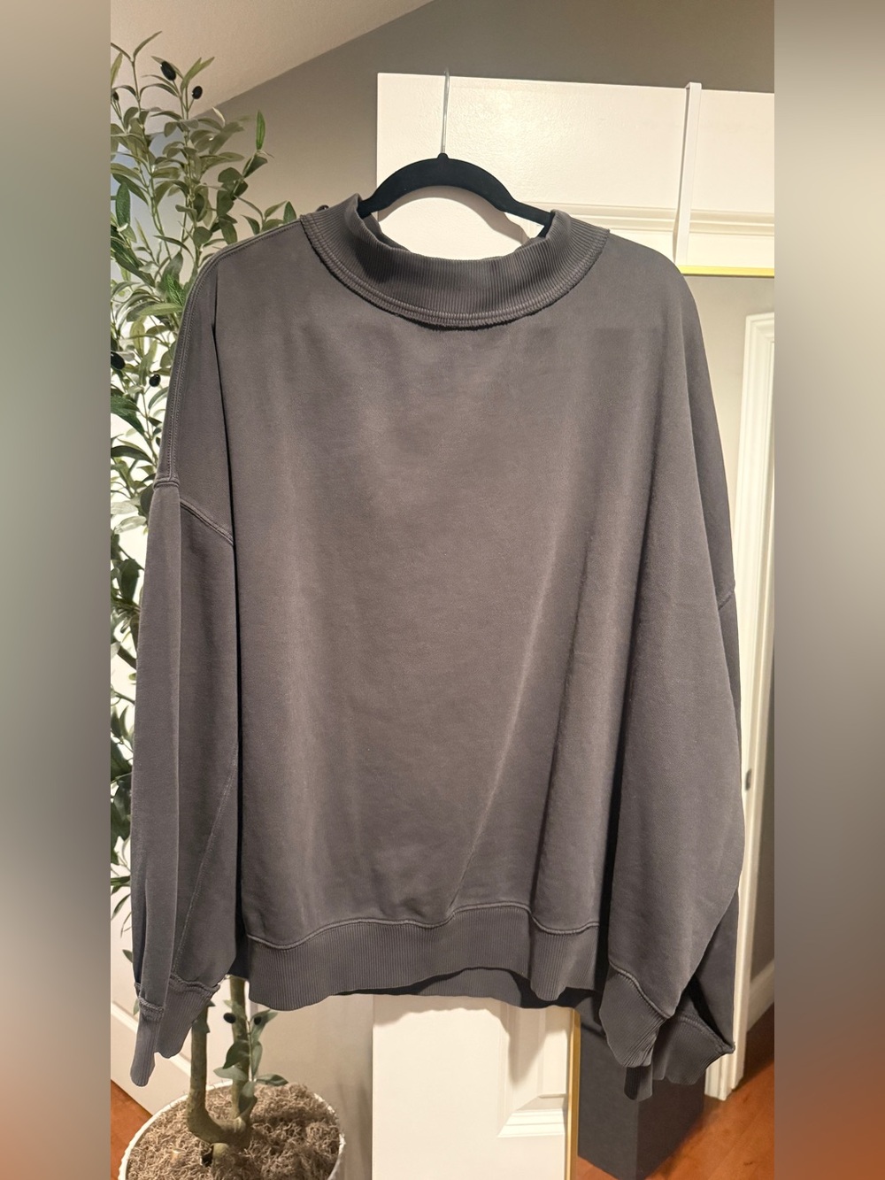 Aerie Alumni Mockneck Sweatshirt